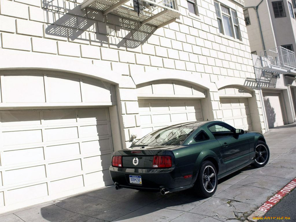 2008, ford, mustang, bullitt, 
